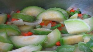 Рагу из овощей с кабачками