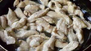 Куриная грудка с соевым соусом и имбирем