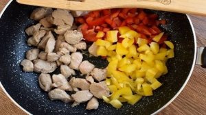 Куриная кассероль с пастой ротини