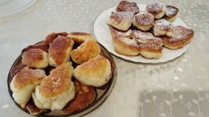 Рецепт баурсаков на кефире и сметане без дрожжей.