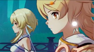 Genshin Impact: Итер? Встреча с братом Приключения Паймон и Люмин