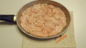 Куриная грудка со сливками