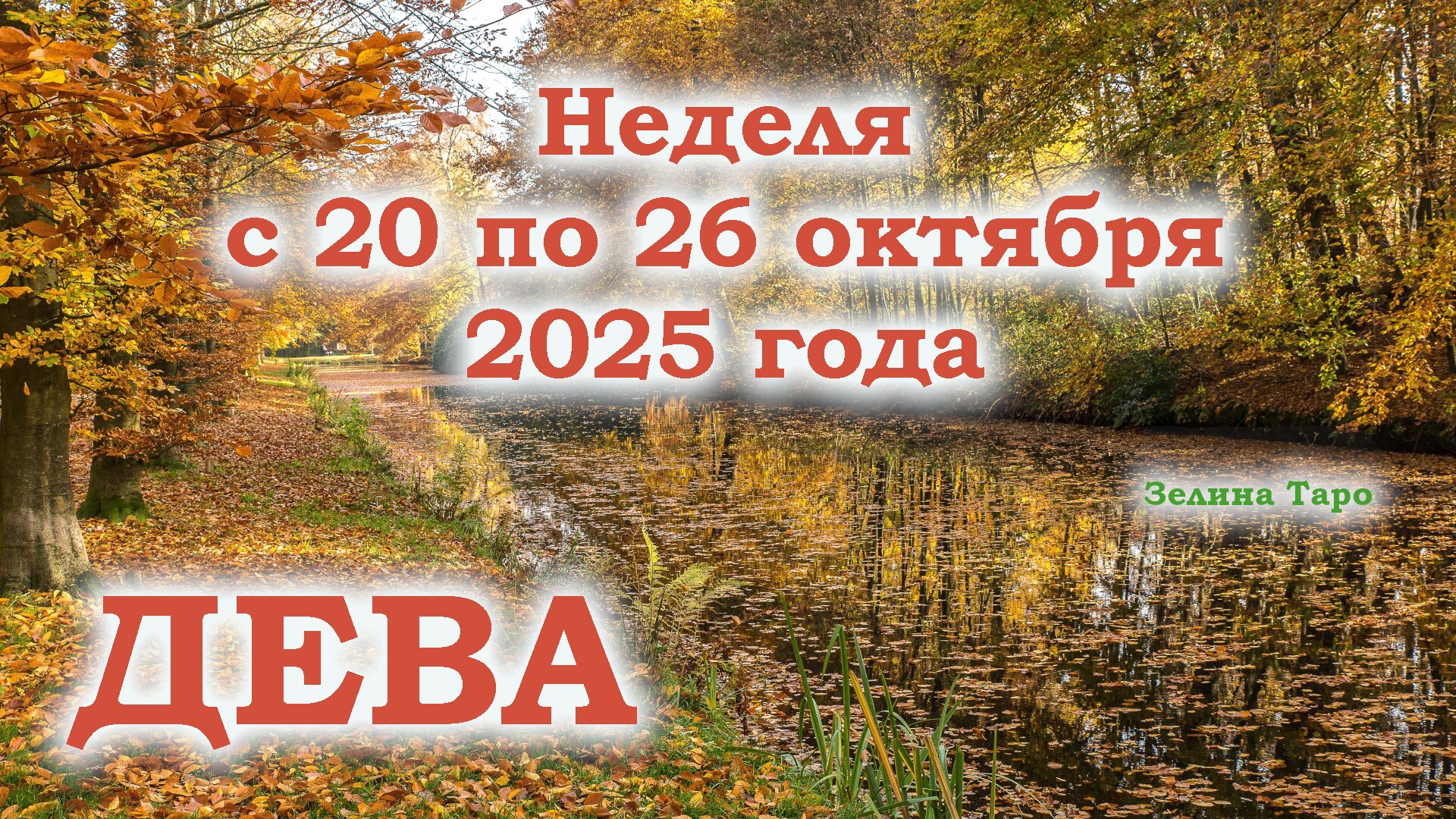 ДЕВА | ТАРО прогноз на неделю с 20 по 26 октября 2025 года