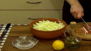 Салат из крабовых палочек Освежающий