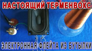 ТЕРМЕНВОКС радиоэфирная музыка Электро Флейта из бутылки