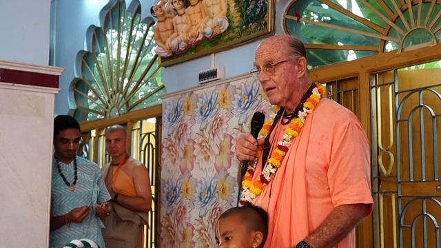 2025.10.16 01 Srila Indradyumna Swami few words смотреть онлайн