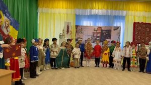 Песня на Покровские посиделки"Очень золотая" в детском саду.Подготовительная группа.2025 год