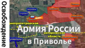 Армия России освободила Приволье Днепропетровской области