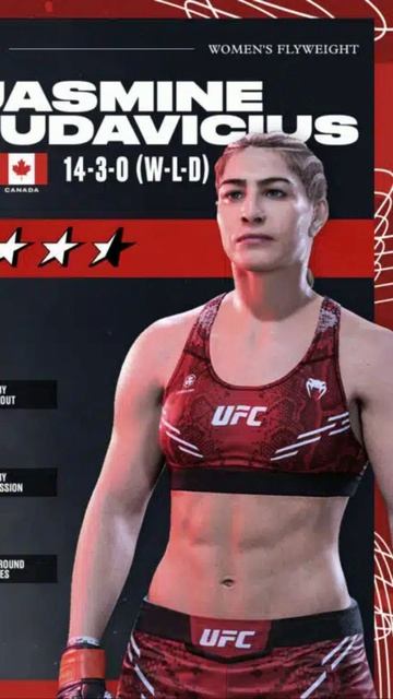 Жасмин Ясудавичус добавлена в UFC 5 #shorts #ufc5roster #жасминясудавичус #mma #ufc5