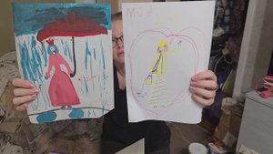 НАЧАЛИ РЕМОНТ В КОМНАТЕ МАМЕНЬКИ.ЗАКУПКА МАТЕРИАЛОВ,СМОТРИМ ДЕТСКИЕ РИСУНКИ ЗОЕНЬКИ.