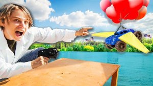 МАШИНКА которая ЕЗДИТ, ЛЕТАЕТ И ПЛАВАЕТ!