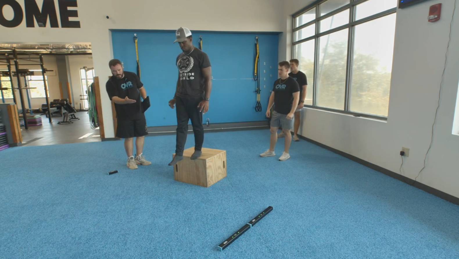 Прыжки с глубины с системой OVR Jump