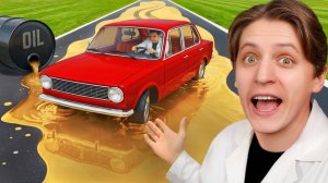 Затормозит Машина На Луже Масла?