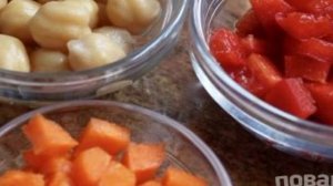 Салат из консервированного тунца с фасолью