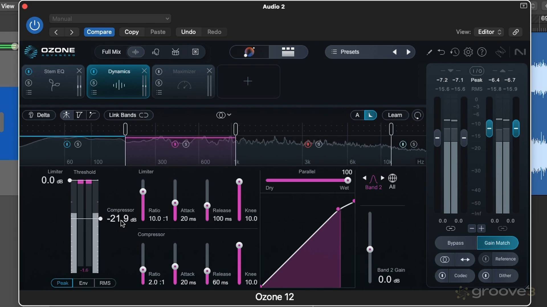 05. Stem EQ and Multiband Compression on Rock Track