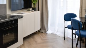 Обзор дизайна интерьера однокомнатной квартиры от студии PRODECOR