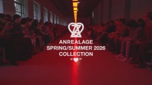 Показ женской коллекции Anrealage весна-лето 2026