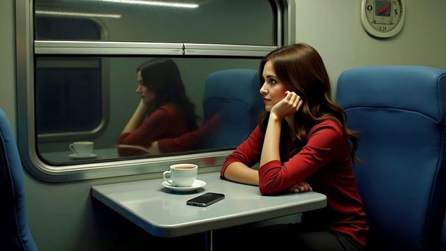 "В вагоне"  Слова Марии Курзиной. Музыка и вокал ИИ.