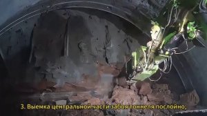 Многоцелевой тоннелепроходческий комбайн Lanhi LDJ400. Процесс проходки тоннеля