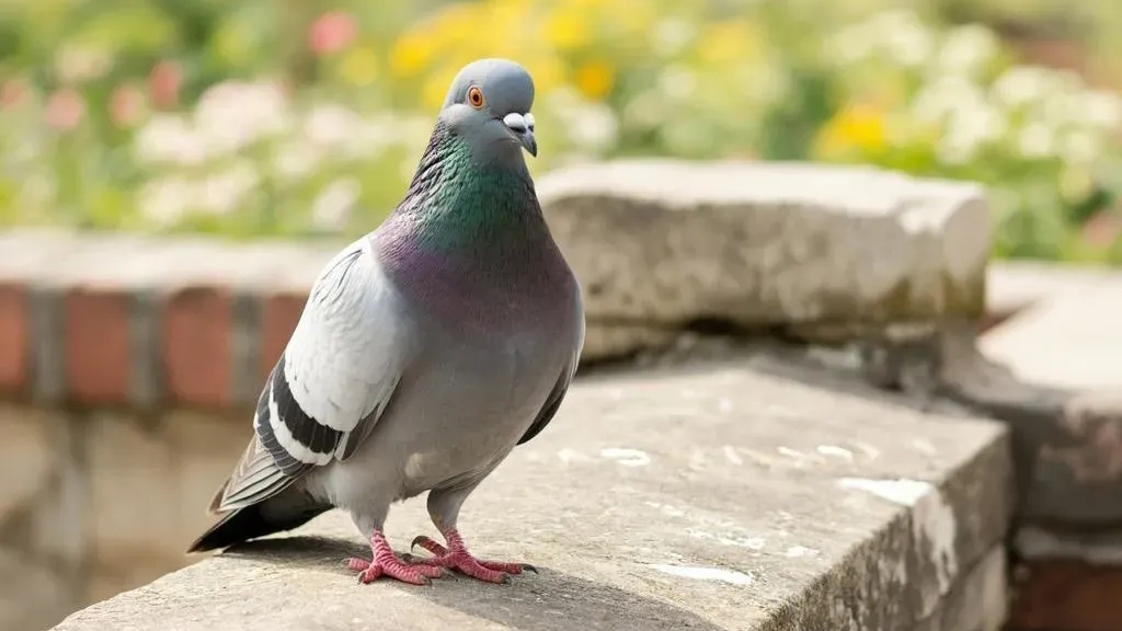 Голубь. Голуби за едой. Птицы смотреть онлайн