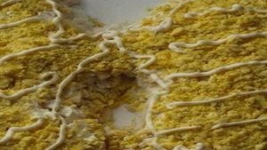 Салат Рукавички для Снегурки