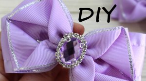 Большой новогодний бант. Мастер-класс бант из лент своими руками