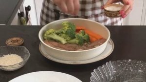 Куриная грудка с овощами в мультиварке