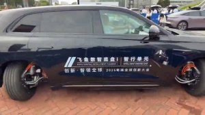 в Китае тестируют такую штуку EXEED EXLANTIX ET электрическая версия