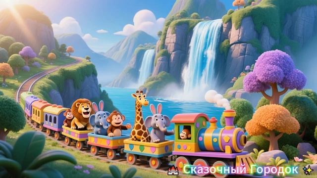 Веселые паровозики | Мультик для детей 🚞🚃