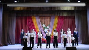 Акварель - Мамина улыбка