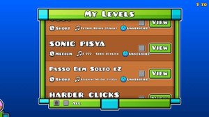 ПОКАЗЫВАЮ СВОИ УРОВНИ!!! В geometry dash!! !