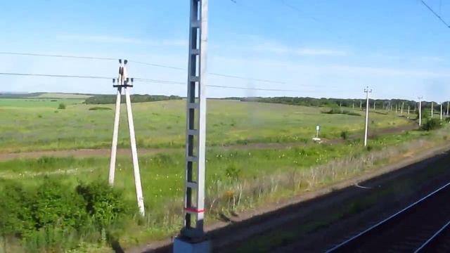 2017. На поезде вдоль границы с Украиной. Район Чертково.