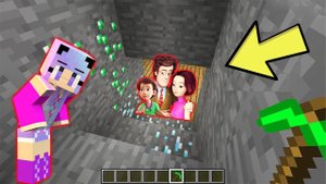 КОПАЛА ШАХТУ И НАШЛА СЕМЬЯ ДИМ ДИМЫЧ ИЗ ФИКСИКИ В МАЙНКРАФТ НУБИК В MINECRAFT ТРОЛЛИНГ МУЛЬТИК