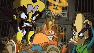 Crash Bandicoot 2 ,  Black cd , Rus version