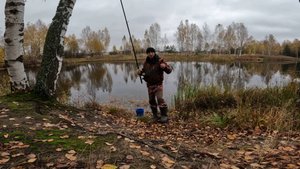 РЫБАЛКА НА ПОПЛАВОЧНУЮ УДОЧКУ В ОКТЯБРЕ