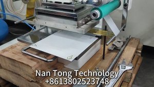 Ручная / Пневматическая машина для горячего тиснения #тиснение #горячеетиснение #упаковка