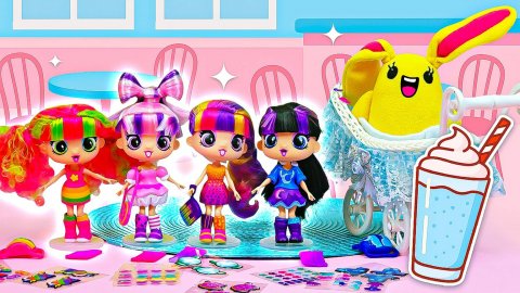 Маша Капуки и Decora Girlz открывают кафе! Малыш Миними капризничает... Найдём решение вместе?