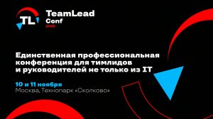 Вирна Штерн Aletheia Digital на TeamLead Conf 2025 #тимлид