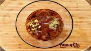 Рагу из печени с овощами