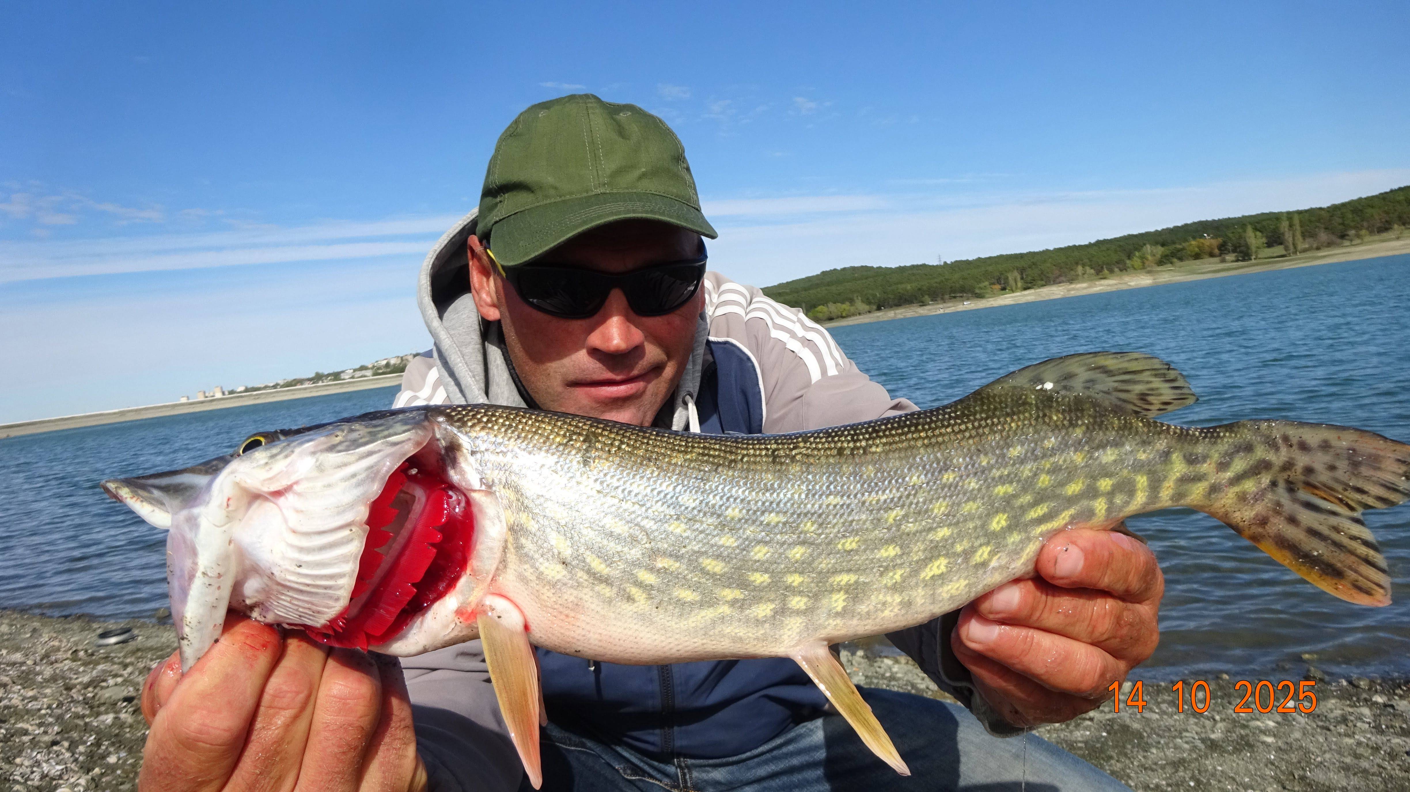 .НА РЫБАЛКЕ В ОКТЯБРЕ.ЩУКА НА РЕЗИНКУ.