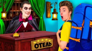 ОТЕЛЬ МОНСТРОВ в Реальной Жизни ! А4