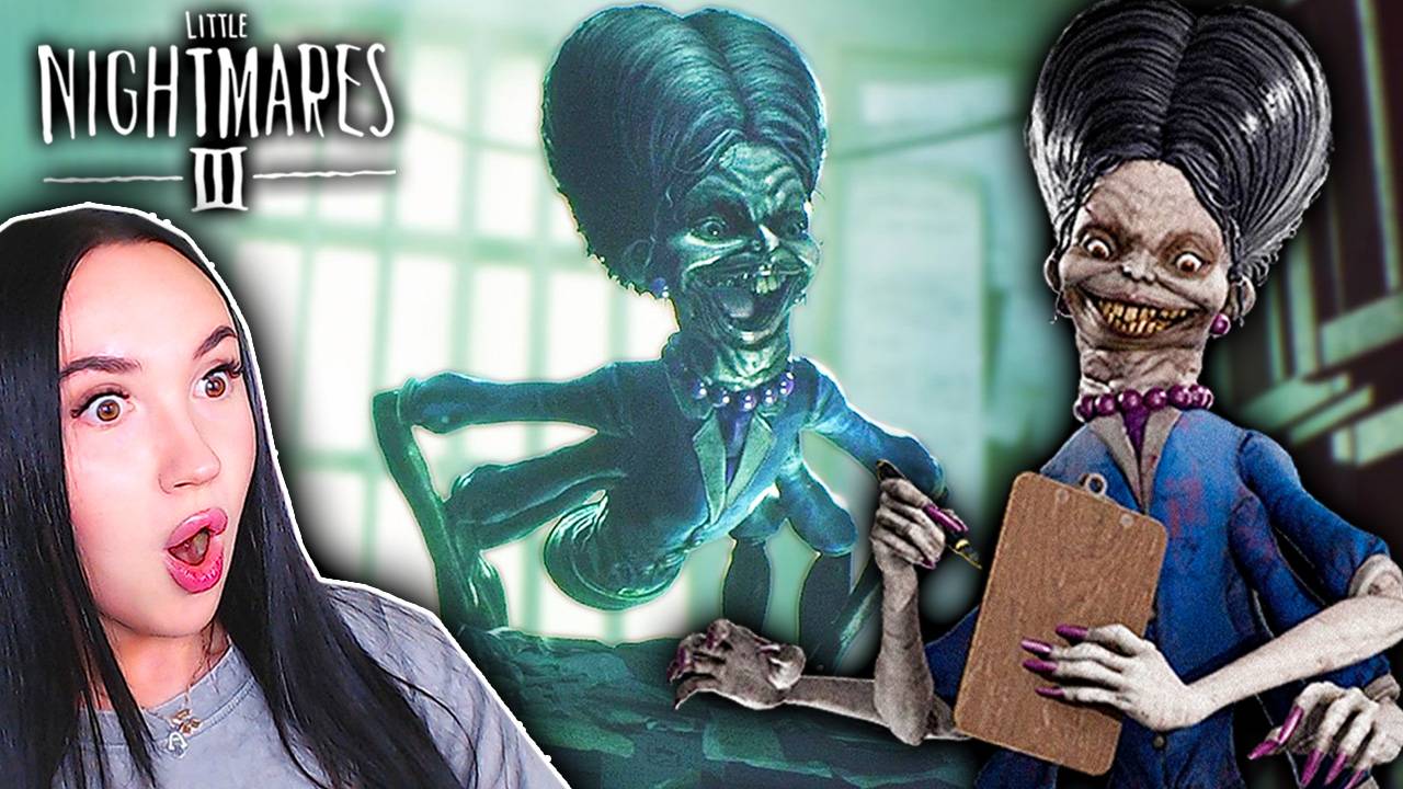 😨 ЖУТКАЯ ДИРЕКТРИСА - ПАУЧИХА! ➤ Little Nightmares 3 Прохождение #2 смотреть онлайн