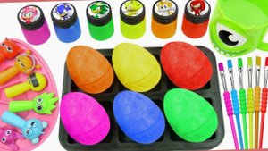 Мультики для малышей. Яркие яички - слаймы своими руками. Мультики для детей смотреть онлайн
