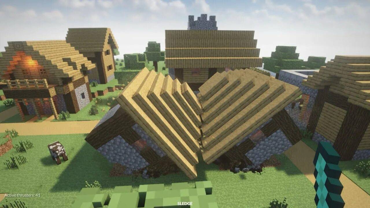 самый реалистичный МАЙНКРАФТ смотреть онлайн