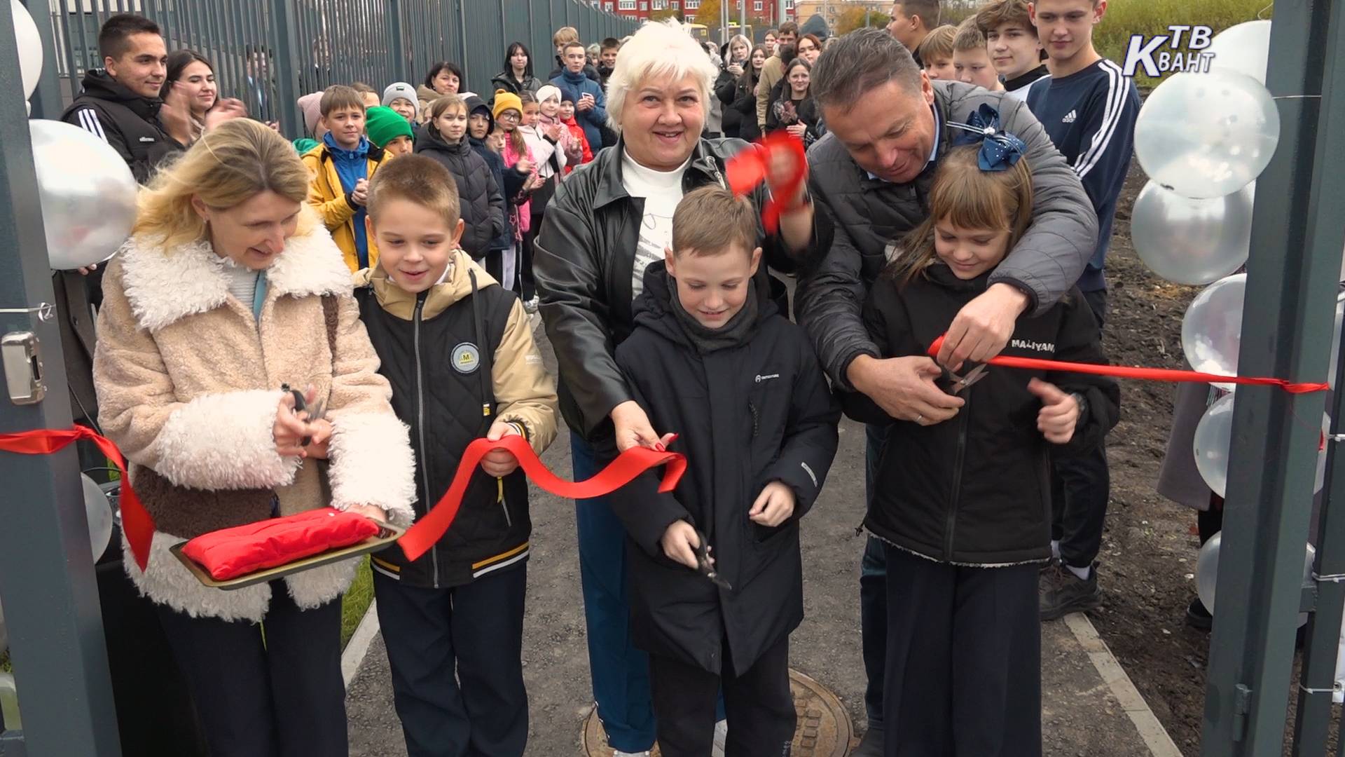 «Открытый стадион» у средней школы №1 для всех жителей Зарайска. смотреть онлайн