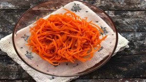 Салат Радуга с корейской морковью