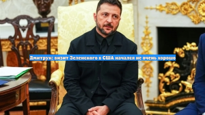 Дмитрук: визит Зеленского в США начался не очень хорошо