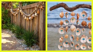 Декор из ракушек: Создаем морской уголок на участке ✨🐚🏡