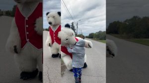 Организация праздника. Белый мишка 004