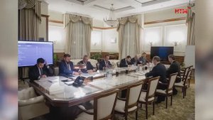 Встреча Главы Республики Мордовия Артема Здунова и Министра транспорта России Андрея Никитина